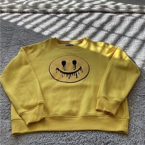 Yellow Smiley Face Sweatshirt